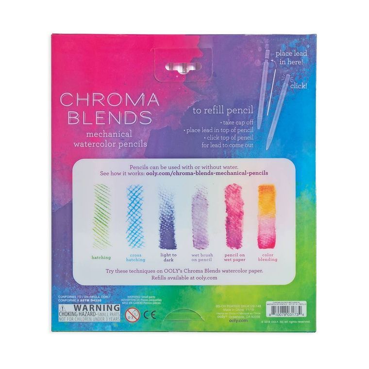 Chroma Blends Mechanical Watercolor Pencils