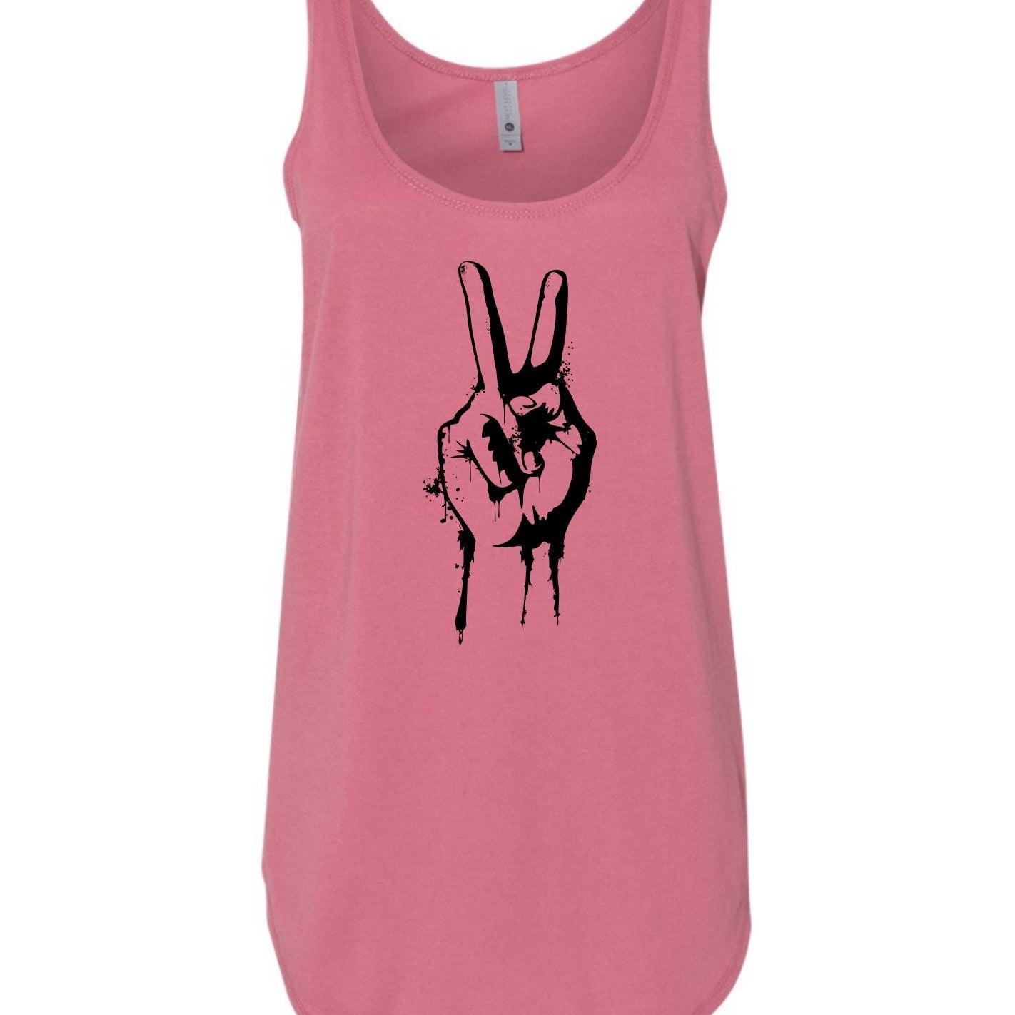 Deuces Festival Tank in Rose