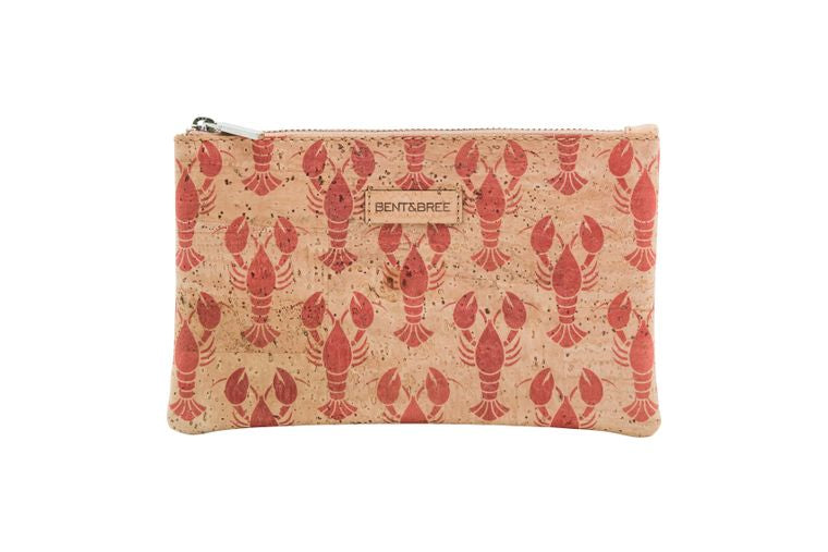Cork Clutch or Makeup Bag - Maia