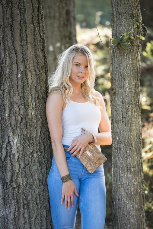 Cork Wristlet - Leia