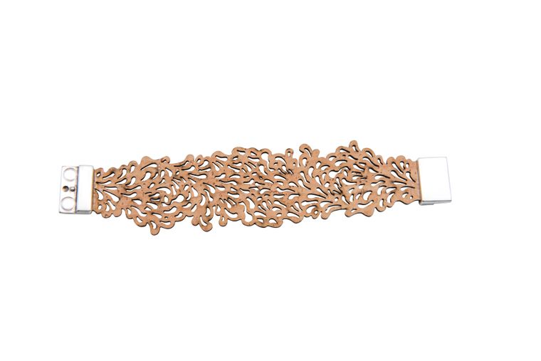 Cork Reversible Bracelet - Sage