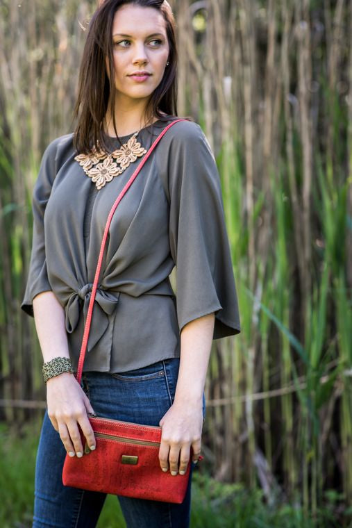 Cork Crossbody - Iris
