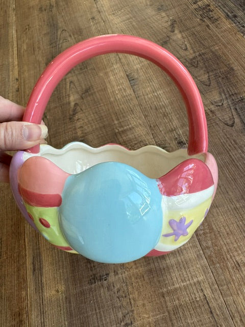 Blossoms and Blooms Easter Candy Dishes