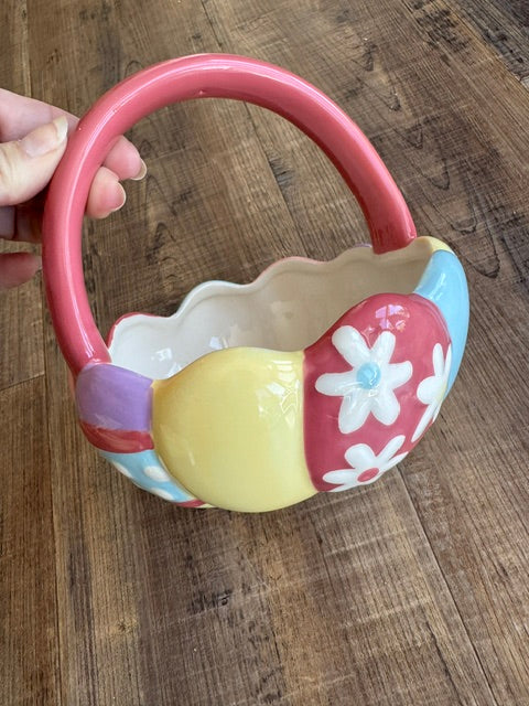 Blossoms and Blooms Easter Candy Dishes