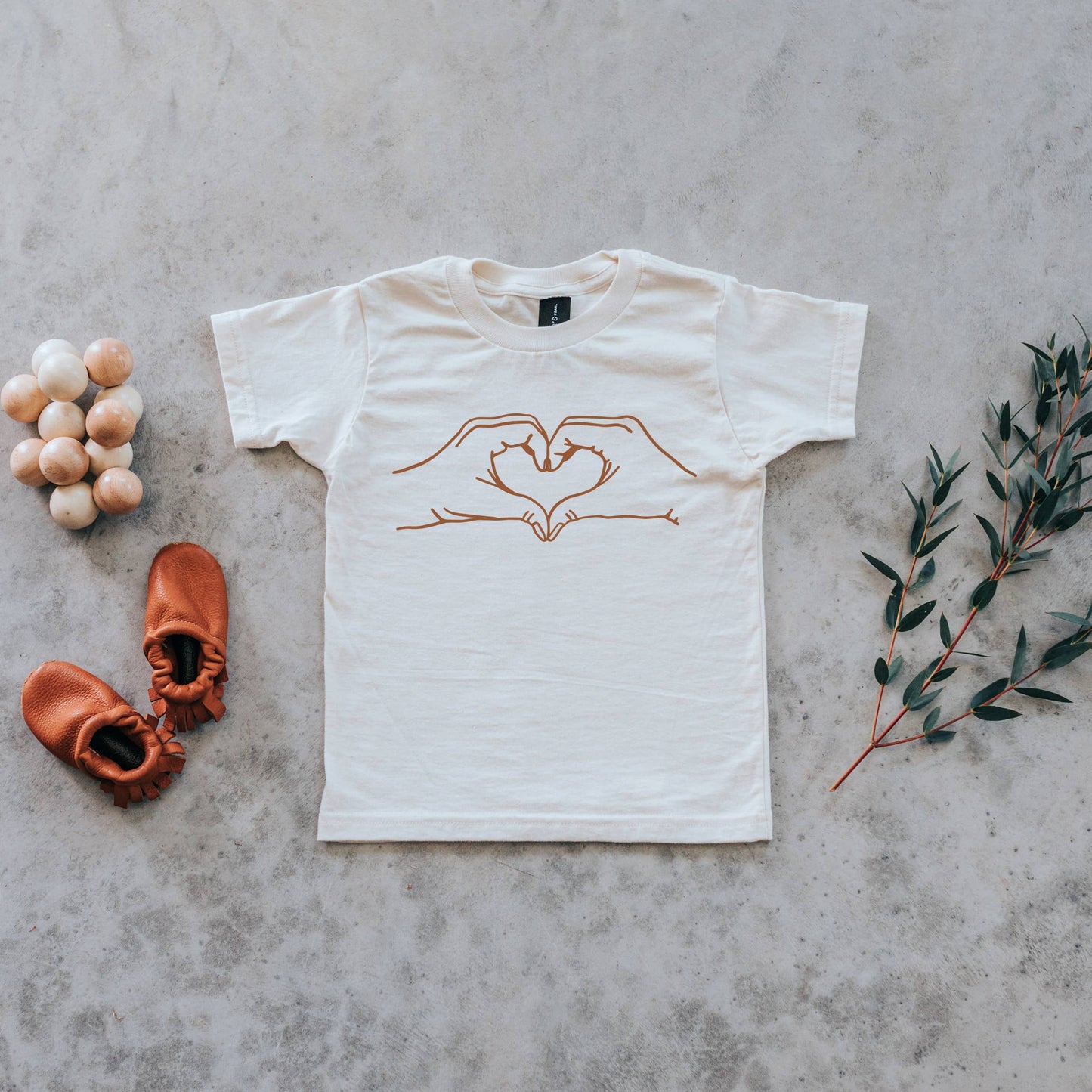 Heart Hands Organic Kids Tee