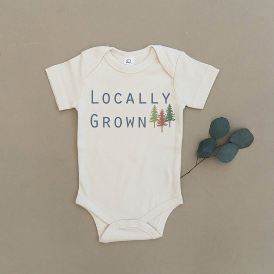 Locally Grown Organic Onesie