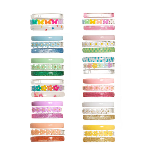 Bangle bracelets set of 3