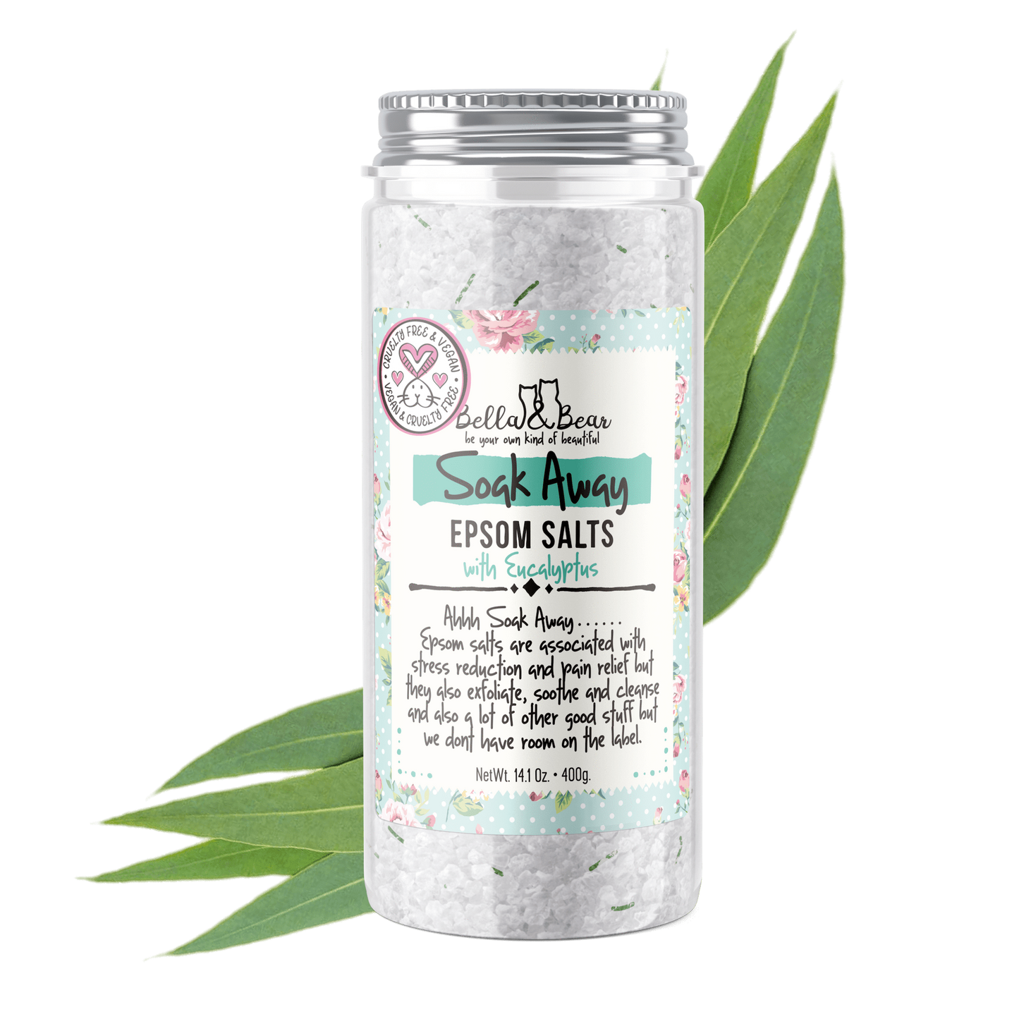 Soak Away Eucalyptus Epsom Bath Salts