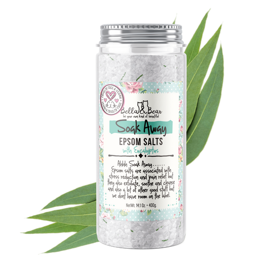 Soak Away Eucalyptus Epsom Bath Salts