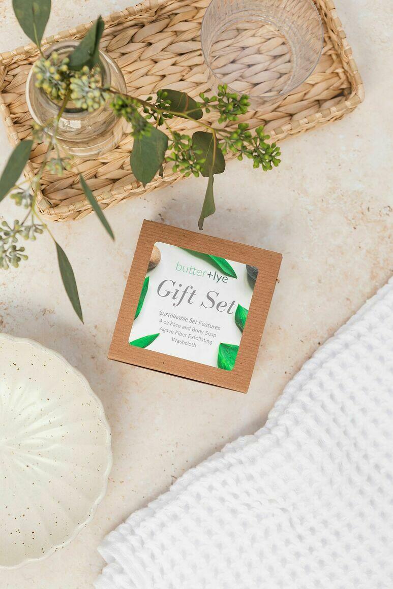 Sustainable Soap & Cloth Gift Set