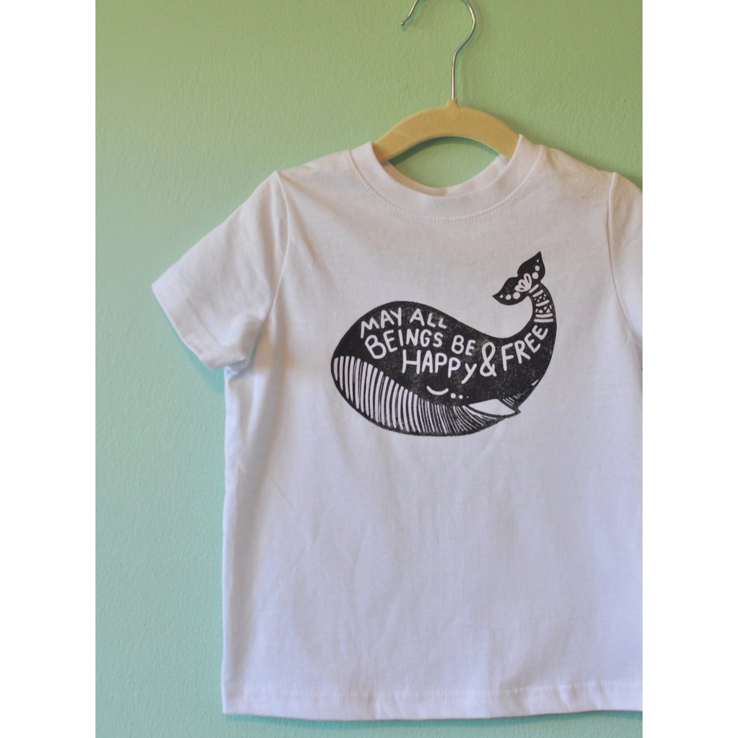 Mantra Whale Kids Tee Shirt