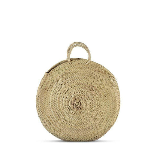 Round French Market Bag - Small, Unlined