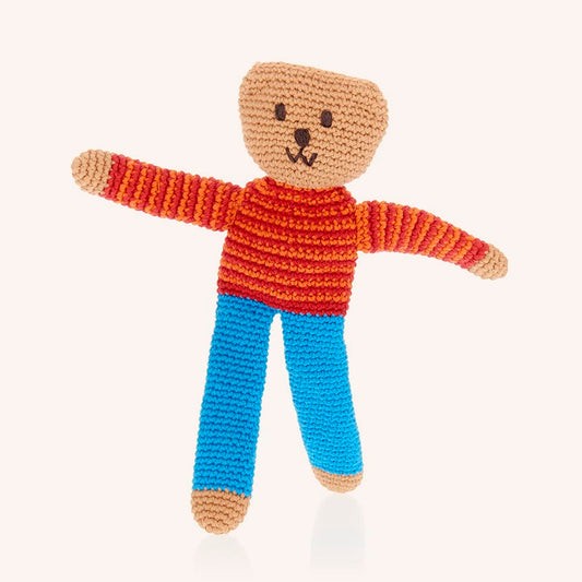 Flipps the Bear handknit toy