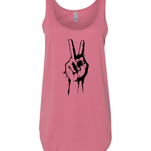 Deuces Festival Tank in Rose