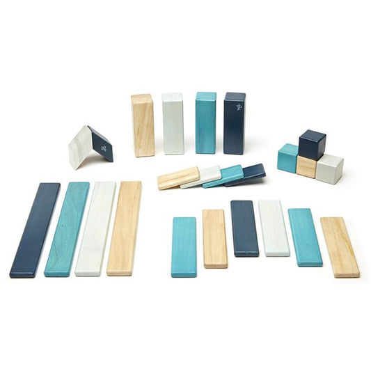 Tegu 24 Piece Magnetic Wooden Block Set