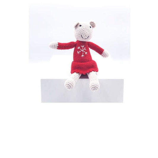 Christmas Mouse Rattle