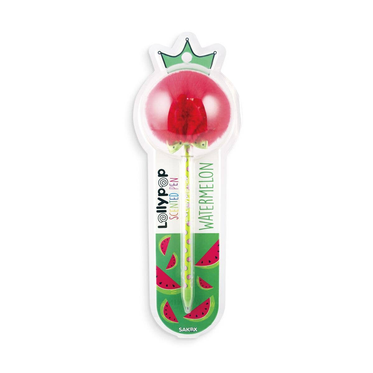 Sakox Scented Lollypop Pen - Watermelon