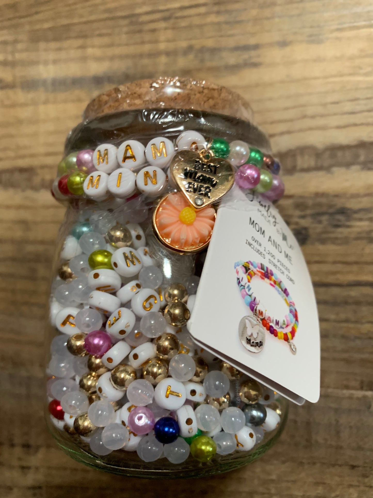 Make Your Own Jewelry Mom and Me DIY Bead Jar