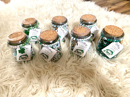 Make Your Own Jewelry St. Patrick's Day DIY Bead Jar