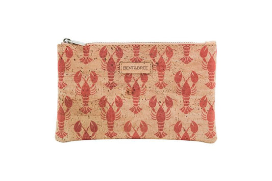 Cork Clutch or Makeup Bag - Maia