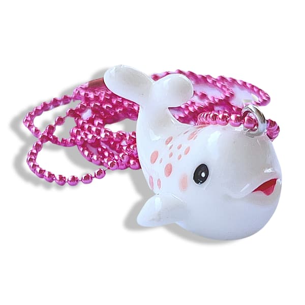 Pop Cutie Kids Beluga Whale Necklace