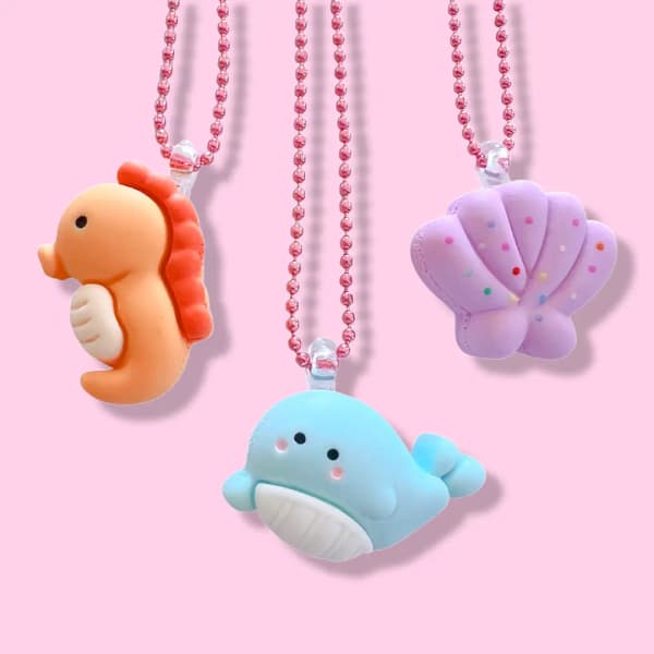 Pop Cutie Kids Seahorse Necklace