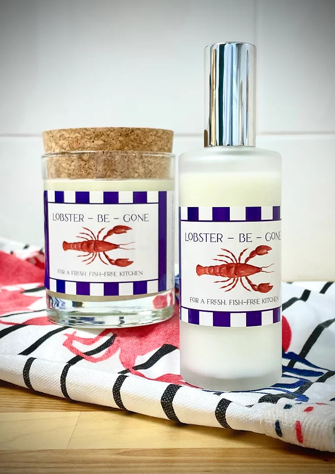 St. George Candle Co Lobster Be Gone Gift Set