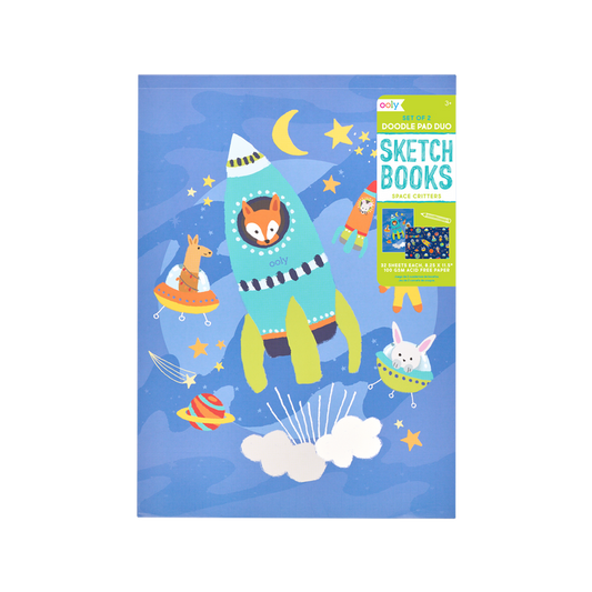 Doodle Pad Duo Sketchbook - Space Critters - Set of 2